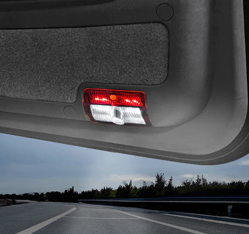 American Flag Interior Door Courtesy Projector Light 9 LED For 2006+ Kenworth & Peterbilt
