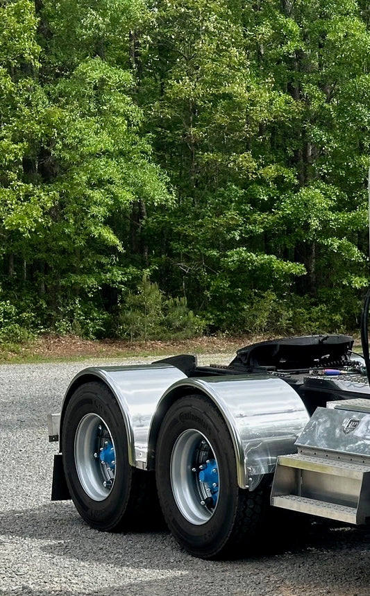 Single Axle Round Fender 66"