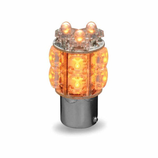 Amber Single Function Replacement LED Bulb - 13 Diodes