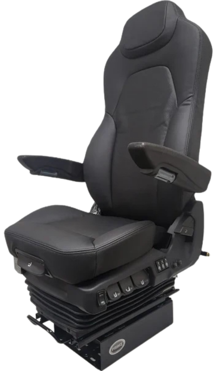 600 Series All Black Genuine Leather