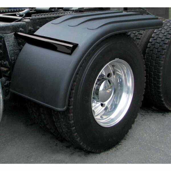 66" Tandem Poly Half Fenders with Rolled Edge