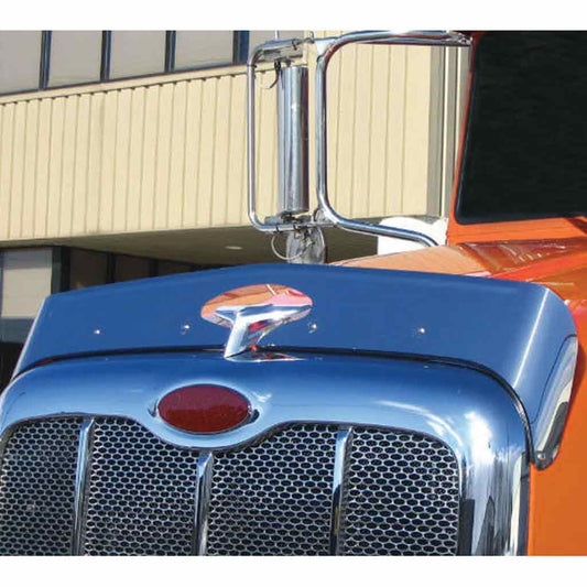 Peterbilt 386 Stainless Steel Bug Shield