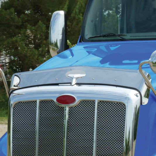 Peterbilt 587 Stainless Steel Bugshield
