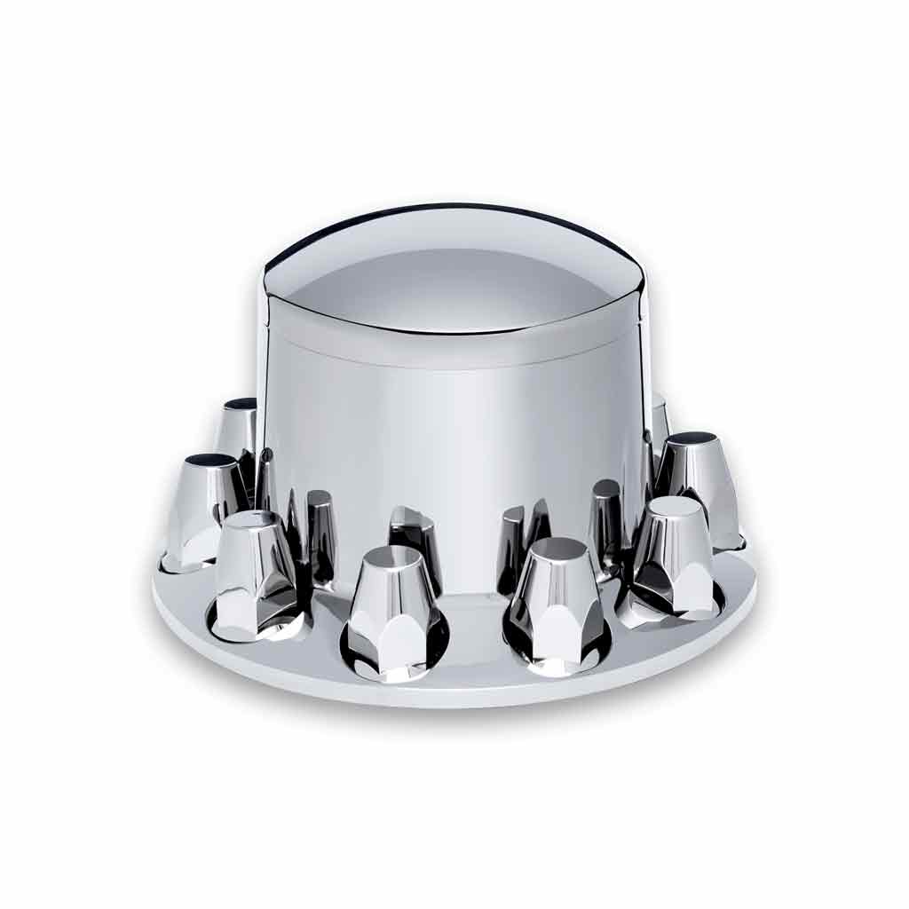 33 mm. Push On Nut Covers Rear Axle Cover Kit with Removable Hubcap