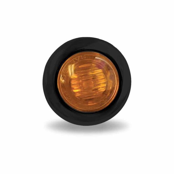 3/4" Round Grommet Mount Marker LED Light - 3 Diodes