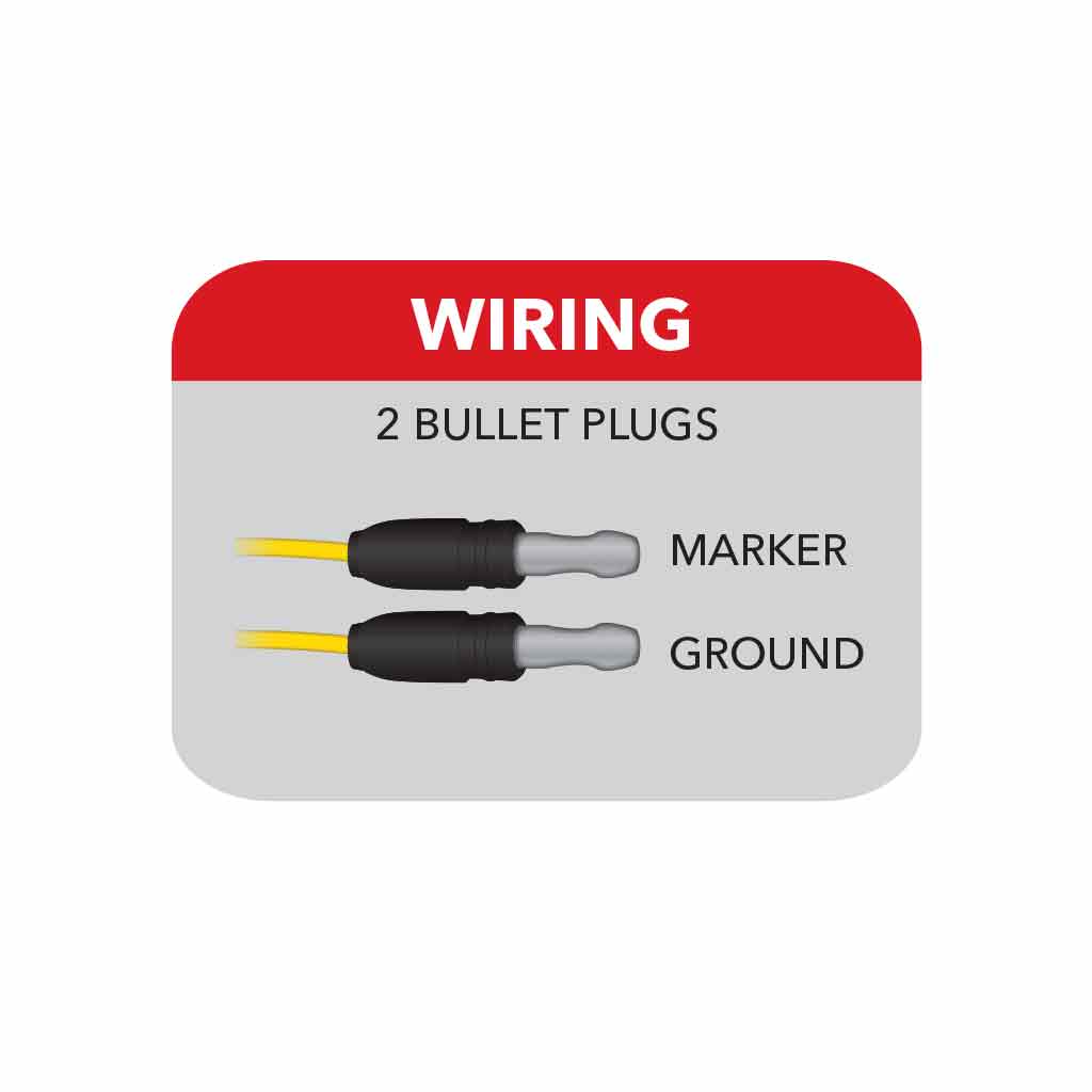 Generation 2 Red Marker  LED Light – 4 Diodes