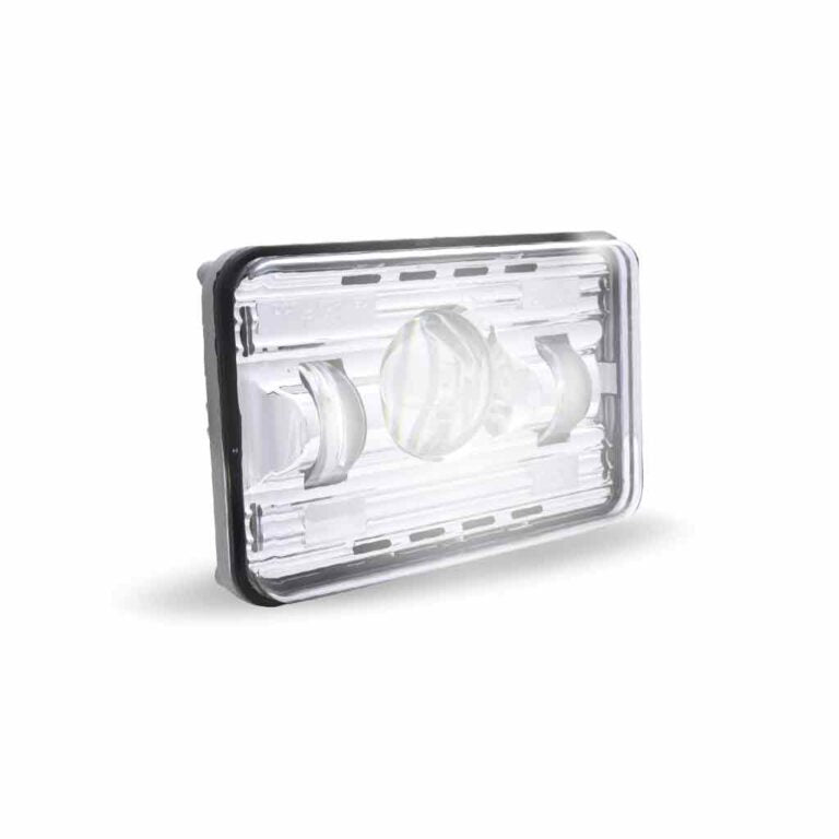 4"x6" Rectangular Projector LED Headlight