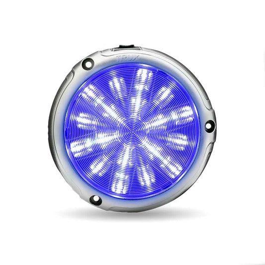 Peterbilt Interior Projector Dome 7-Color Cab Light – Chrome | 18 Diodes