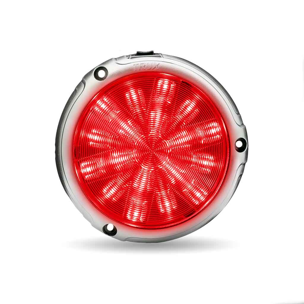Peterbilt Interior Projector Dome 7-Color Cab Light – Chrome | 18 Diodes