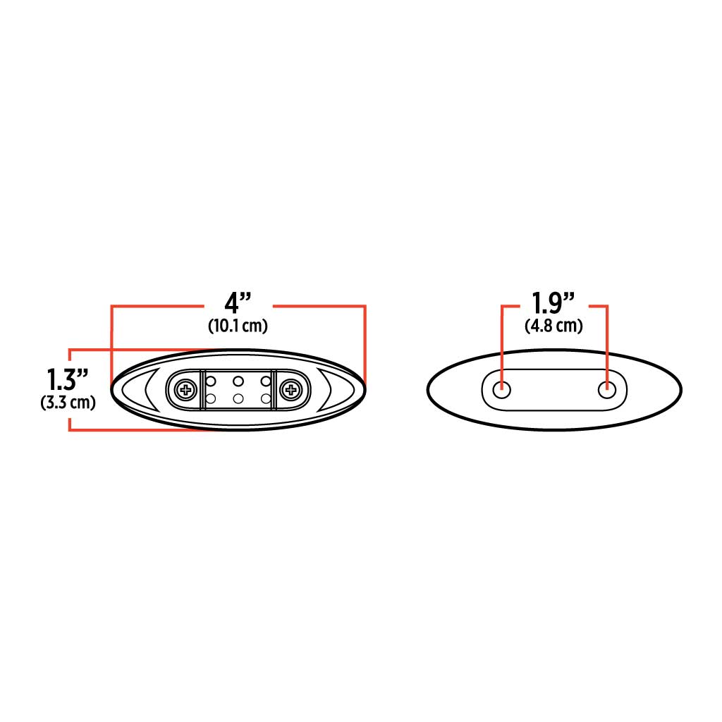 Infinity Marker LED Light - 6 Diodes