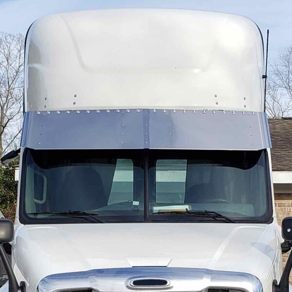 16" Freightliner Cascadia Day Cab Sun Visor (2008-2014) – 22 x 3/4″ Holes
