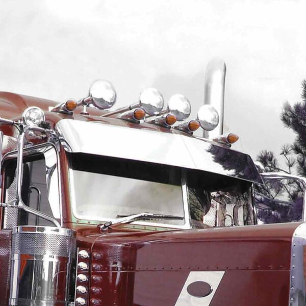 14" Peterbilt High Roof Sun Visor (2005+) – Boltless