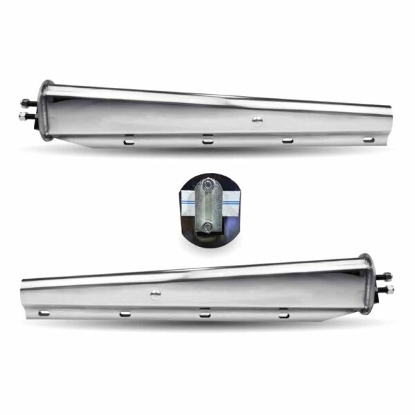1 1/8" Stainless Steel 30" Mud flap Hangers