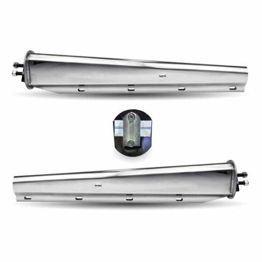 1 1/8" Stainless Steel 30" Mud flap Hangers