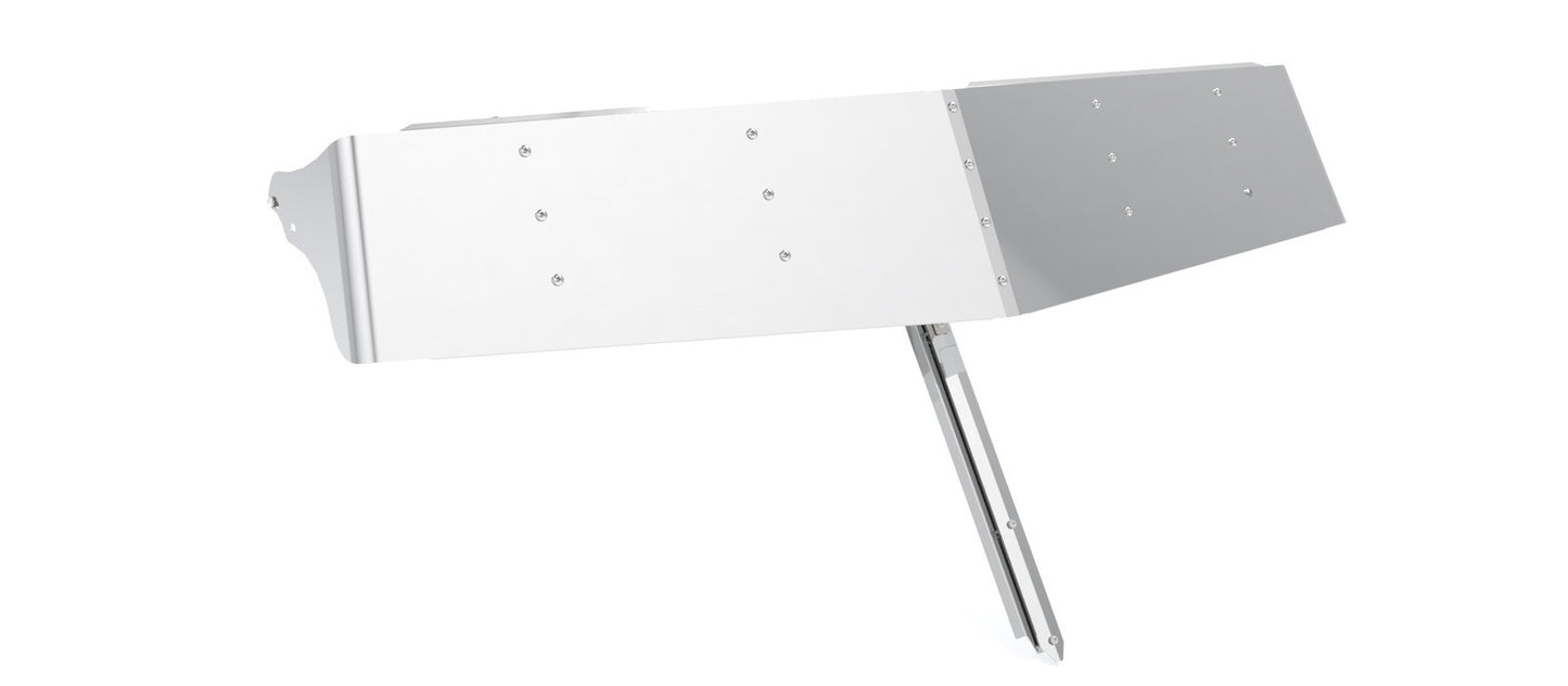 13.6" Western Star Drop Visor 4900SA Low Max Stratosphere Door Mount Mirrors