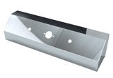 Air Line Box Stainless Steel-Air-Single Electrical-Backing Cover Included