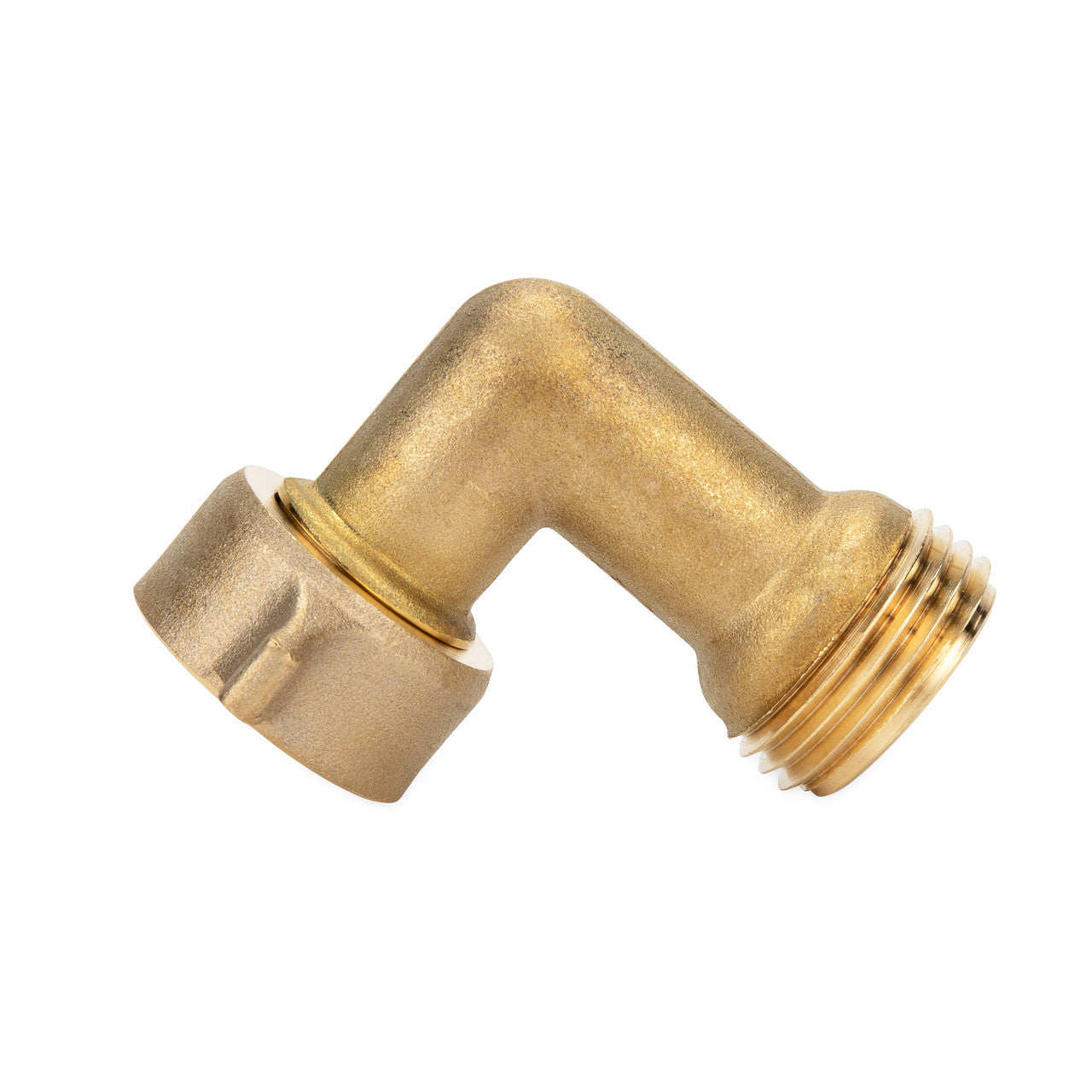 Brass 90 Degree Water Hose Elbow with Grip