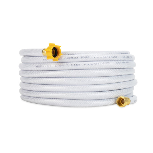 TastePURE Drinking Water Hose with 1/2" Inner Diameter - 50ft, White