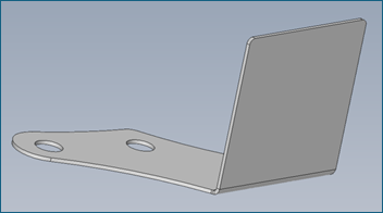 Peterbilt IFTA Exhaust Bracket