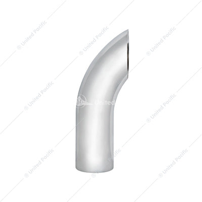 5" X 84" Curved Plain Bottom Exhaust 5" OD