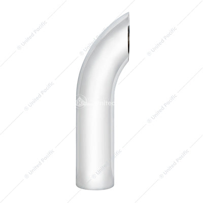 5" x 96" Curved Plain Bottom Exhaust