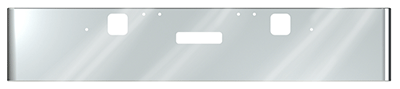 16" Box Freightliner Classic 02-07 Tow / Vent (20) 3/4" Light Holes*