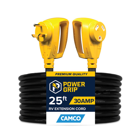 PowerGrip Heavy-Duty Extension Cord, 30Amp - 25ft