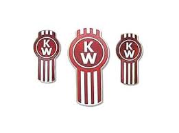 Kenworth Hood Emblem Slotted
