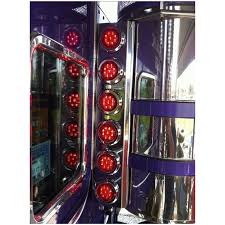 Kenworth 15" Rear Brthr Bar 3/4" Red