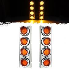 Kenworth 900L Front Breather Lts Amber/Amber