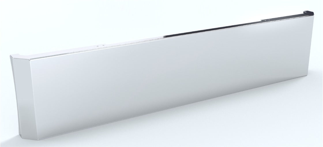 20" Mitered End Side Short Radius Blind Mount Bumper Mirror Polished 304 Stainless Steel