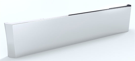 20" Mitered End Side Short Radius Blind Mount Bumper Mirror Polished 304 Stainless Steel