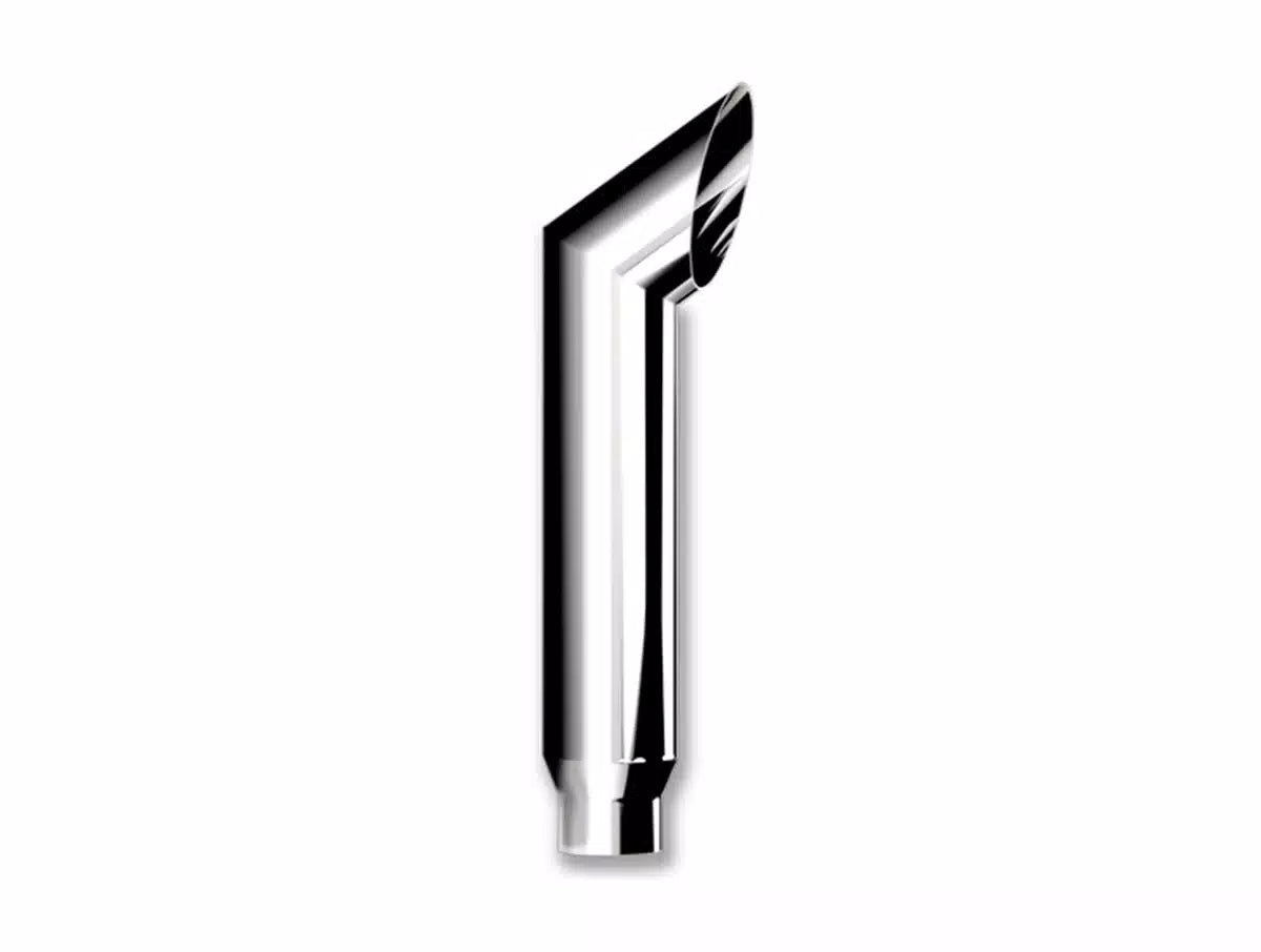 6" X 48" Reduced To 5" Desperado Top Stack Chrome OD