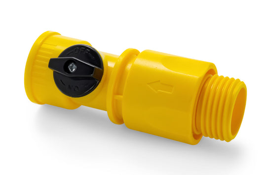 Plastic Quick Hose Connector with Shut Off