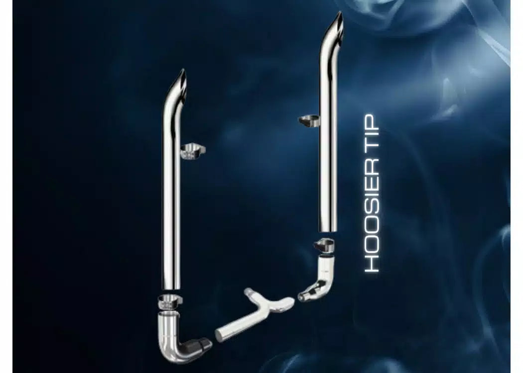 6" x 108" Hoosier 60 Elbow Exhaust Kit for Peterbilt