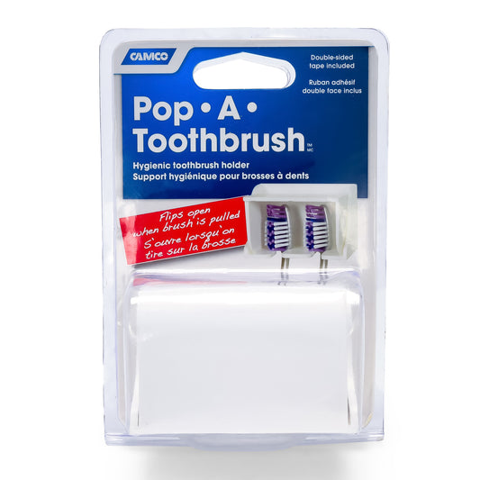 Pop-A-Toothbrush (2 Pack) - White