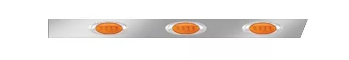 Peterbilt 379 3" Cab Panel 4 P1 Amber/Amber Lights