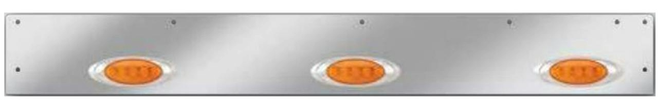 12+ W900 Cab Panel M1 Amber lights
