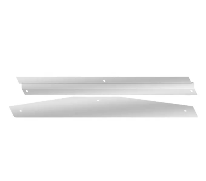 Stainless Steel 24" Flap Weight W/Back Plate