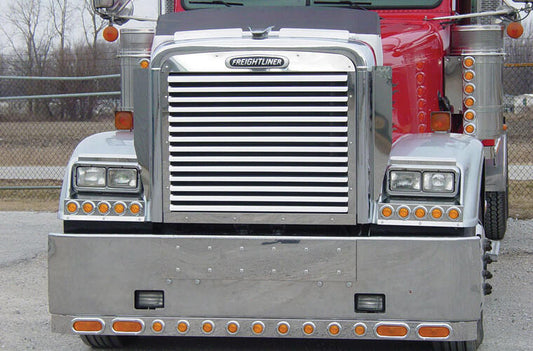 FREIGHTLINER CLASSIC/FLD 120 GRILL W/14 LOUVER-STYLE BARS, 1990 & NEWER