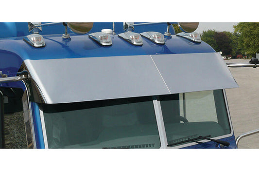 14"Peterbilt Ultra Cab / Flat Roof Blind Mount Visor 05+