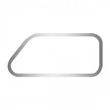 International 9900 Slant Sleeper Window Trim