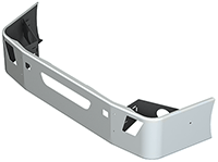 18" Stainless Steel Volvo VNL 2004-2017 Fog Tow Vent and Mounting Holes*