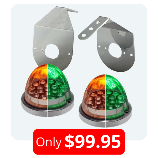 Watermelon Mirror Mount & Lights Bundle (Pr)