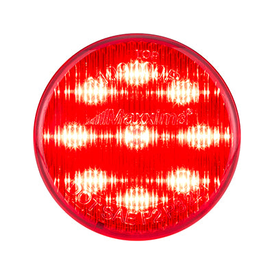 2" Round Clearance Marker-Red