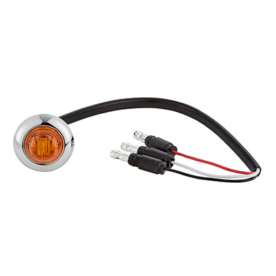 3/4" Clearance/Marker/Auxiliary Turn - Amber