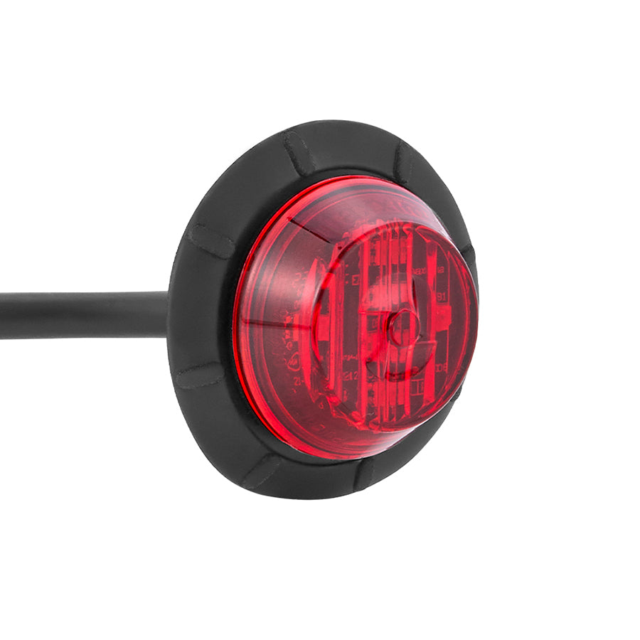 Red Marker Clearance  3/4" Mounting 1.25" Round P2/P3/PC2