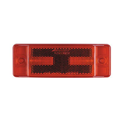 2" x 6" Clearance/Marker/Auxiliary Light-Red