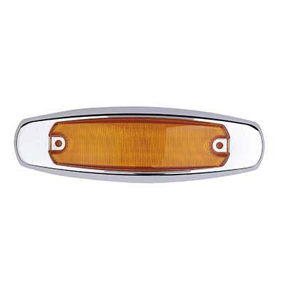 6" Clearance Marker - Amber/Amber-12LED