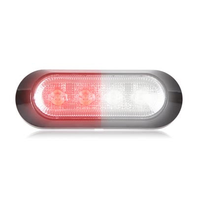 Low-Profile-Warning Light-Red/White/Clear